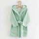 Halat de baie pentru copii Cu buzunare Cu cordon Marime 80/86 Dim bumbac 100% New Baby Comfortably mint