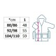 Halat de baie pentru copii Cu buzunare Cu cordon Marime 80/86 Dim bumbac 100% New Baby Comfortably mint