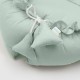 Set 3 piese Baby Nest Cu paturica si pernuta New Baby Dominik green
