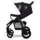 Lionelo - Carucior sport Annet Tour Golden Moments Editie Limitata 0 luni+ Capotina impermeabila UPF 50+ Maner reglabil Plasa de