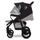Lionelo - Carucior sport Annet Tour Golden Moments Editie Limitata 0 luni+ Capotina impermeabila UPF 50+ Maner reglabil Plasa de