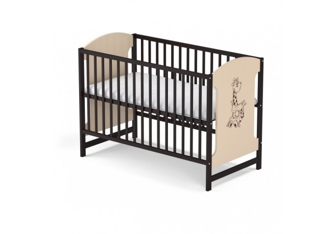 Patut fara sertar VESSANTI MILO GIRAFA - Crem cu wenge