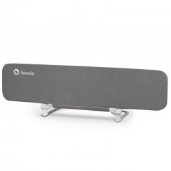 Bariera de protectie pentru pat Lionelo Lora XL Pliabila Sistem de blocare StandSafe Geanta de transport inclusa 150x46 cm Confo