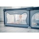 Tarc de joaca copii Lionelo Willow XL180 x 200 cm Pliere compacta Include geanta de transport Din plasa Cu doua intrari laterale