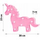 Lampa de veghe in forma de unicorn Nukido 740922 - Roz