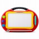 Masuta cu tabla magnetica pentru desenat cu accesorii incluse Ricokids 772200 - Rosu