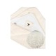 Prosop de baie Bocioland Cu gluga 100% bumbac 80x80 cm Teddy Bear Beige