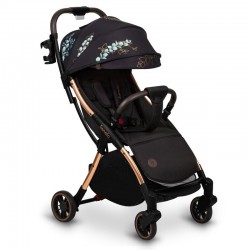 Carucior sport Lionelo Julie One Editie limitata Golden Moments De la nastere Greutate redusa Cu accesorii Cadru din aluminiu 0-