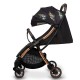 Carucior sport Lionelo Julie One Editie limitata Golden Moments De la nastere Greutate redusa Cu accesorii Cadru din aluminiu 0-