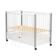 Patut din lemn bebe 120x60 cm Cu sertar cu capac Din lemn de pin si mdf Stabil si rezistent Inaltime saltea reglabila pe 3 nivel