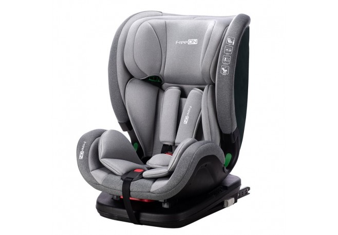 Scaun auto FreeON Trex Pentru copii I-Size 76 - 150 cm Tehnologie Isofix + Top Tether Spatar si tetiera reglabile Conform ECE R1