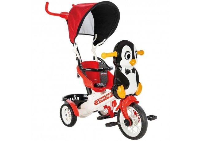 Tricicleta Pilsan Penguin cu maner si copertina