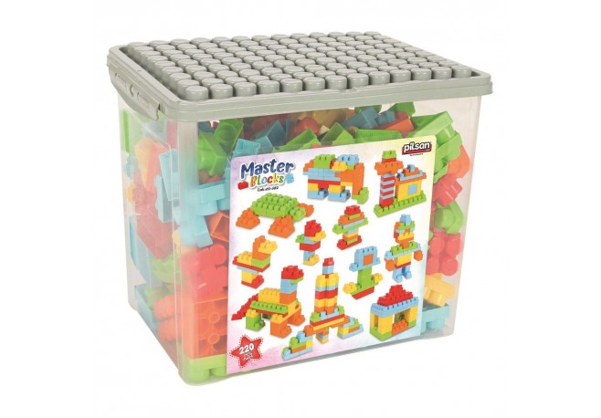 Set constructie Pilsan Master Blocks 224 piese
