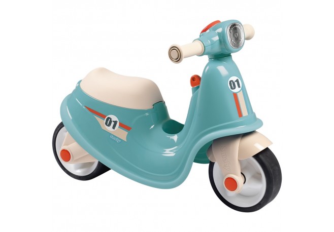 Scuter Smoby Scooter Ride-On albastru
