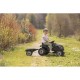Tractor cu pedale si remorca Smoby Farmer XL negru