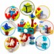 Blocuri magnetice 107 elemente Paradisul Dinozaurilor Ricokids RK-757