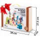 Blocuri magnetice 107 elemente Paradisul Dinozaurilor Ricokids RK-757