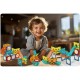 Blocuri magnetice si lumini 75 elemente Ricokids RK-763