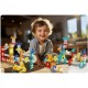 Blocuri magnetice cu tobogan 153 elemente Dinozauri Ricokids RK-764