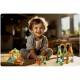 Blocuri magnetice cu lumini 52 elemente Ricokids RK-767