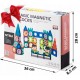 Blocuri magnetice 98 elemente Orasel Ricokids RK-768