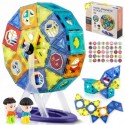 Blocuri magnetice 71 elemente Carusel Ricokids RK-769