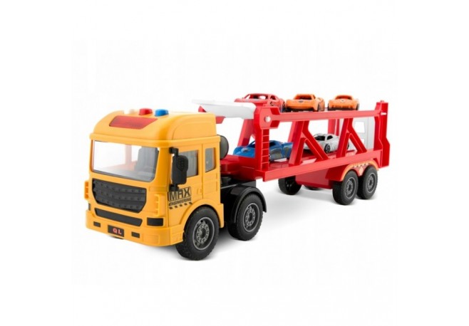Camion de remorcare cu 5 masinute Ricokids RK-760