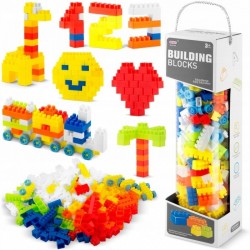 Blocuri mari tip lego 300 bucati Ricokids RK-761 - Multicolore