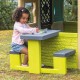 Masa de picnic cu doua banci Smoby pentru casuta