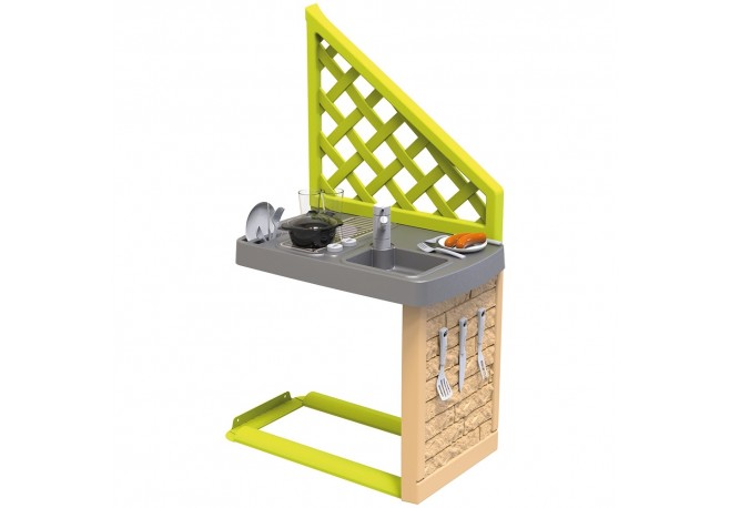Bucatarie Smoby pentru casuta cu accesorii