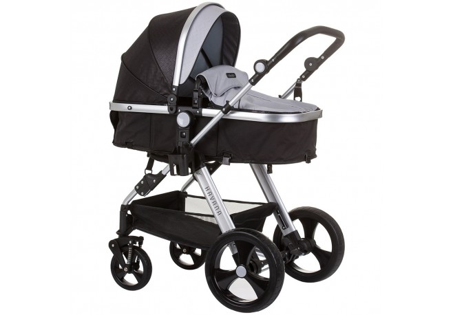 Carucior Chipolino Havana 2 in 1 obsidian silver