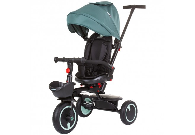 Tricicleta pliabila Chipolino Quick Fold cu sezut reversibil aloe