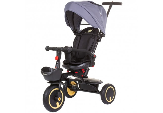 Tricicleta pliabila Chipolino Quick Fold cu sezut reversibil graphite