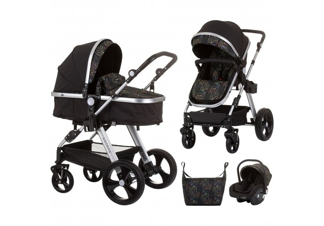 Carucior Chipolino Havana 3 in 1 obsidian leaves