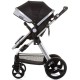 Carucior Chipolino Havana 3 in 1 obsidian silver