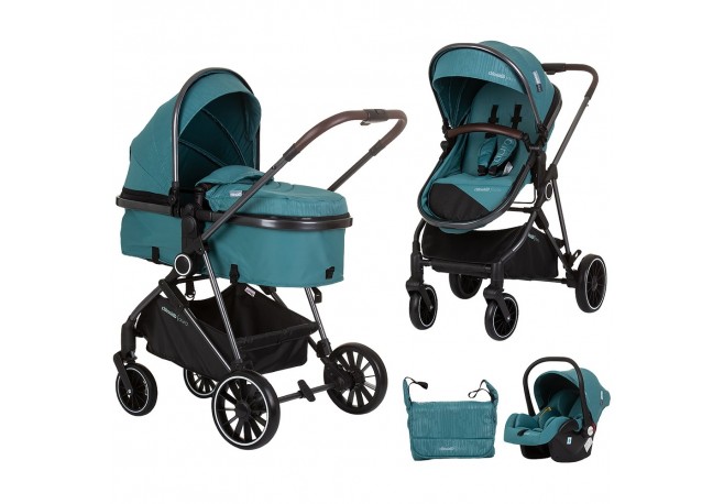 Carucior Chipolino Aura 3 in 1 teal