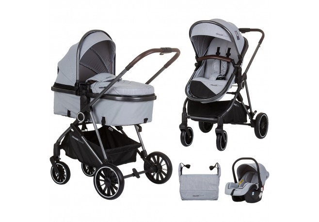 Carucior Chipolino Aura 3 in 1 ash grey