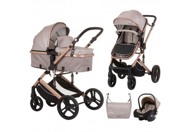 Carucior Chipolino Amore 3 in 1 macadamia