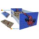 Pat copii Spiderman ,saltea cadou,lenjerie inclusa