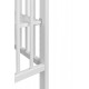 Patut copii lemn MyKids Joy Alb 80x40cm