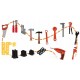 Atelier de lucru cu unelte pentru copii Ricokids 772500 - Rosu
