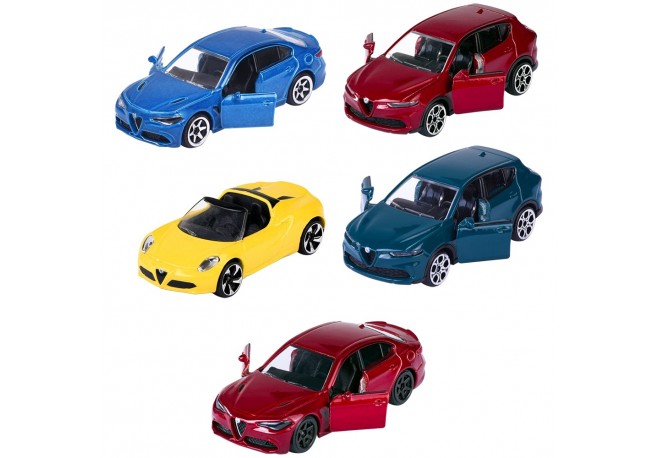 Set Majorette Alfa Romeo cu 5 masinute