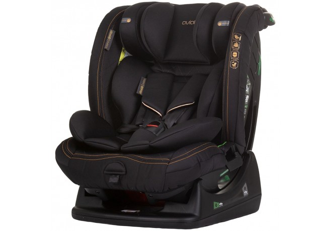 Scaun auto Chipolino Aviato I-Size 40-150 cm obsidian