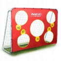 Poarta mare pentru fotbal cu covoras numerotat 215 x 76 x 153 cm  Neo-Sport 1451