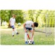 Poarta mare pentru fotbal cu covoras numerotat 215 x 76 x 153 cm  Neo-Sport 1451