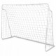 Poarta mare pentru fotbal cu covoras numerotat 245 x 80 x 155 cm  Neo-Sport 1455