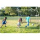 Poarta mare pentru fotbal cu covoras numerotat 245 x 80 x 155 cm  Neo-Sport 1455
