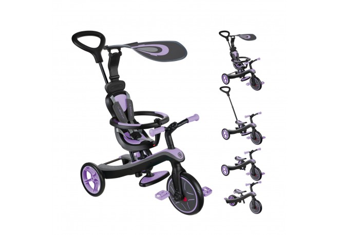 Tricicleta Globber Explorer 4 in 1 violet