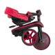 Tricicleta Globber Explorer 4 in 1 pliabila culoare rosie