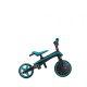 Tricicleta Globber Explorer 4 in 1 pliabila culoare turquoise